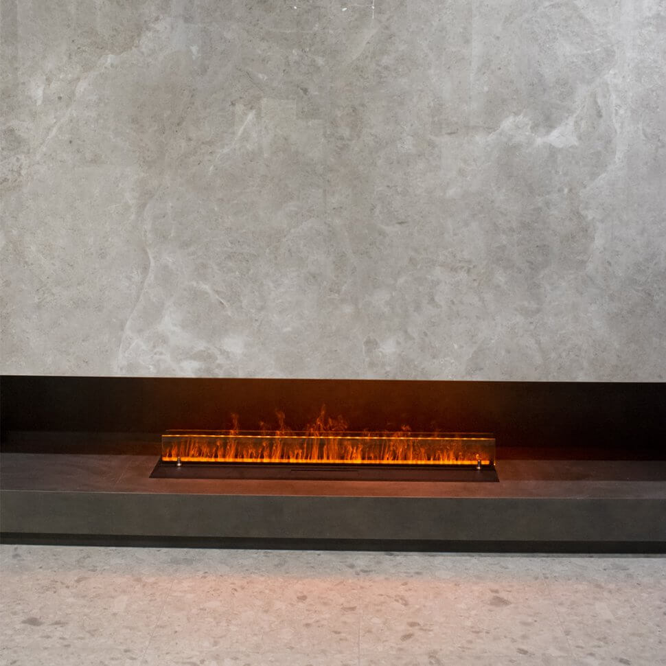 Электрический паровой очаг Schones Feuer 3D FireLine 1200 черный