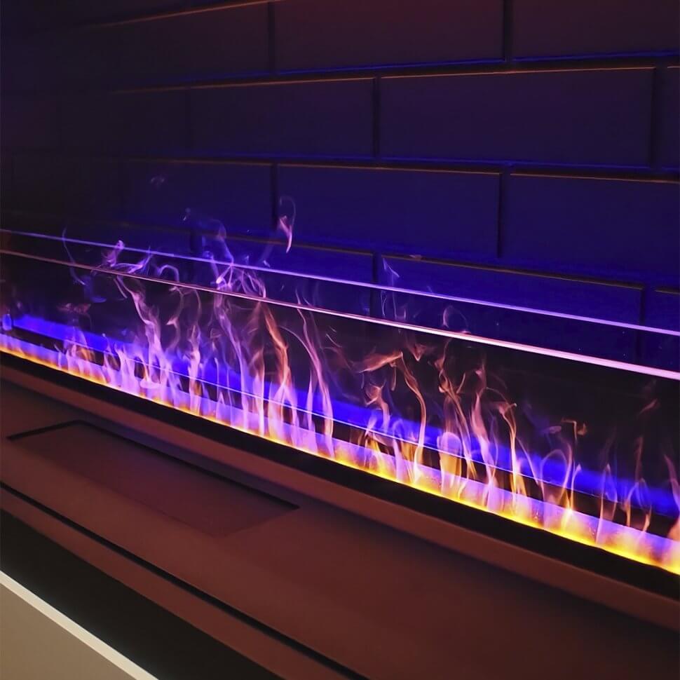 Электрический паровой очаг Schones Feuer 3D FireLine 600 PRO черный