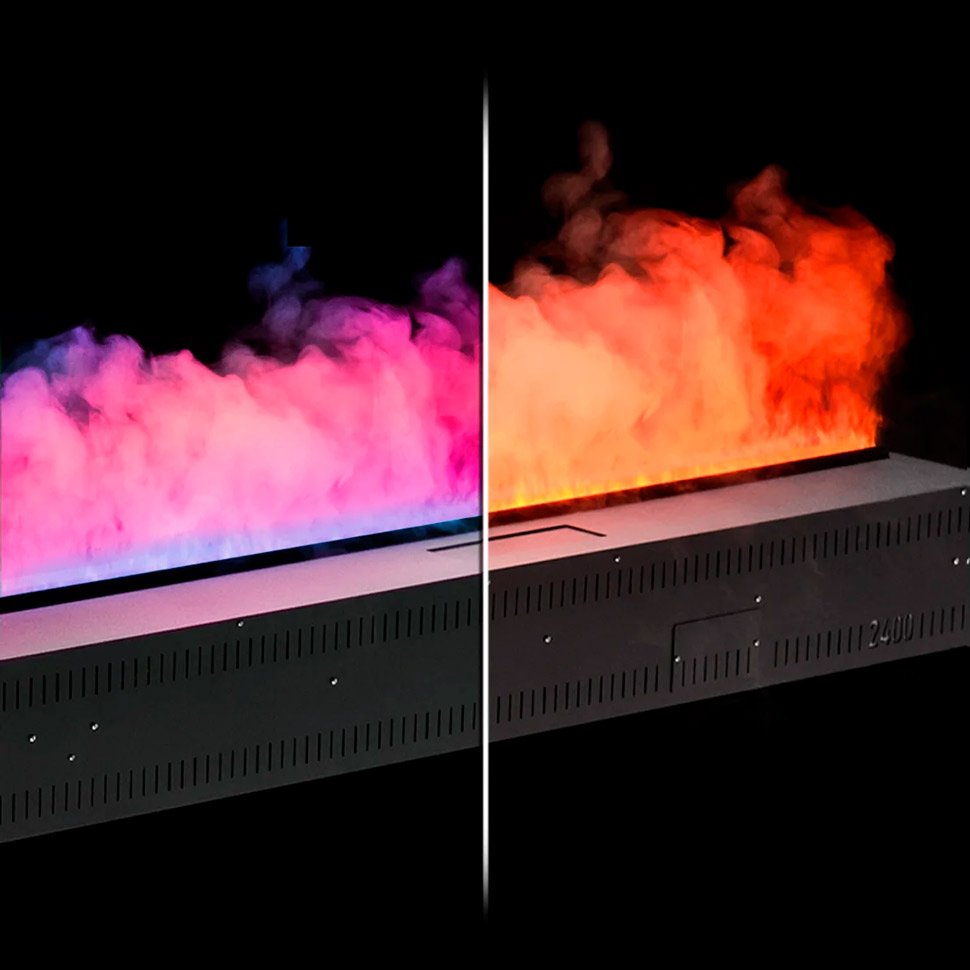 Электрический паровой очаг Schones Feuer 3D FireLine 600 PRO черный